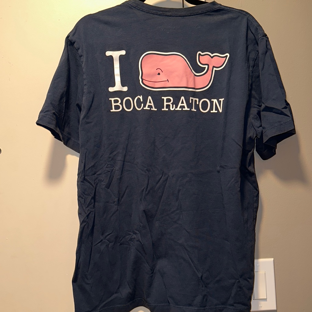 Vineyard Vines Boca Raton Rare Whale Tee